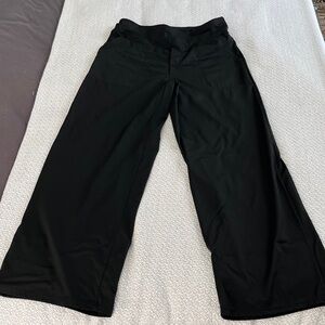 Black Wide-Leg leggings